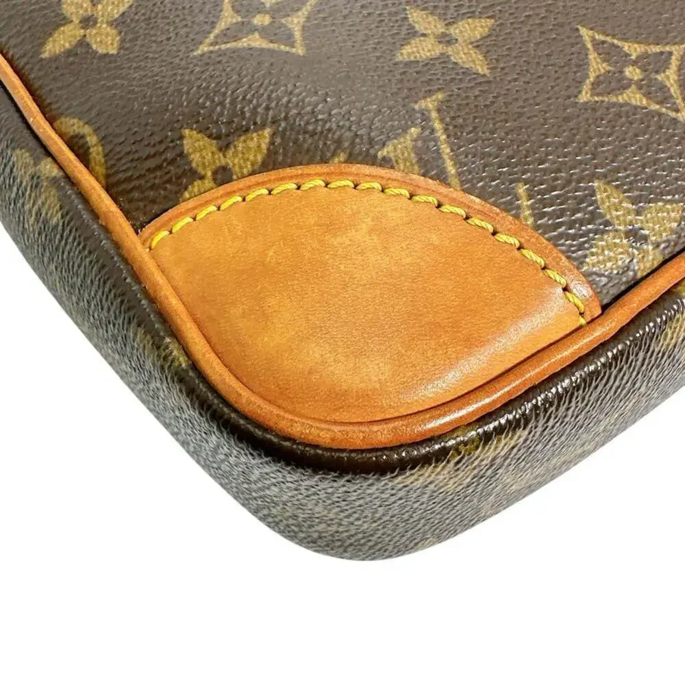 LOUIS VUITTON Brown Monogram Canvas Shoulder Bag